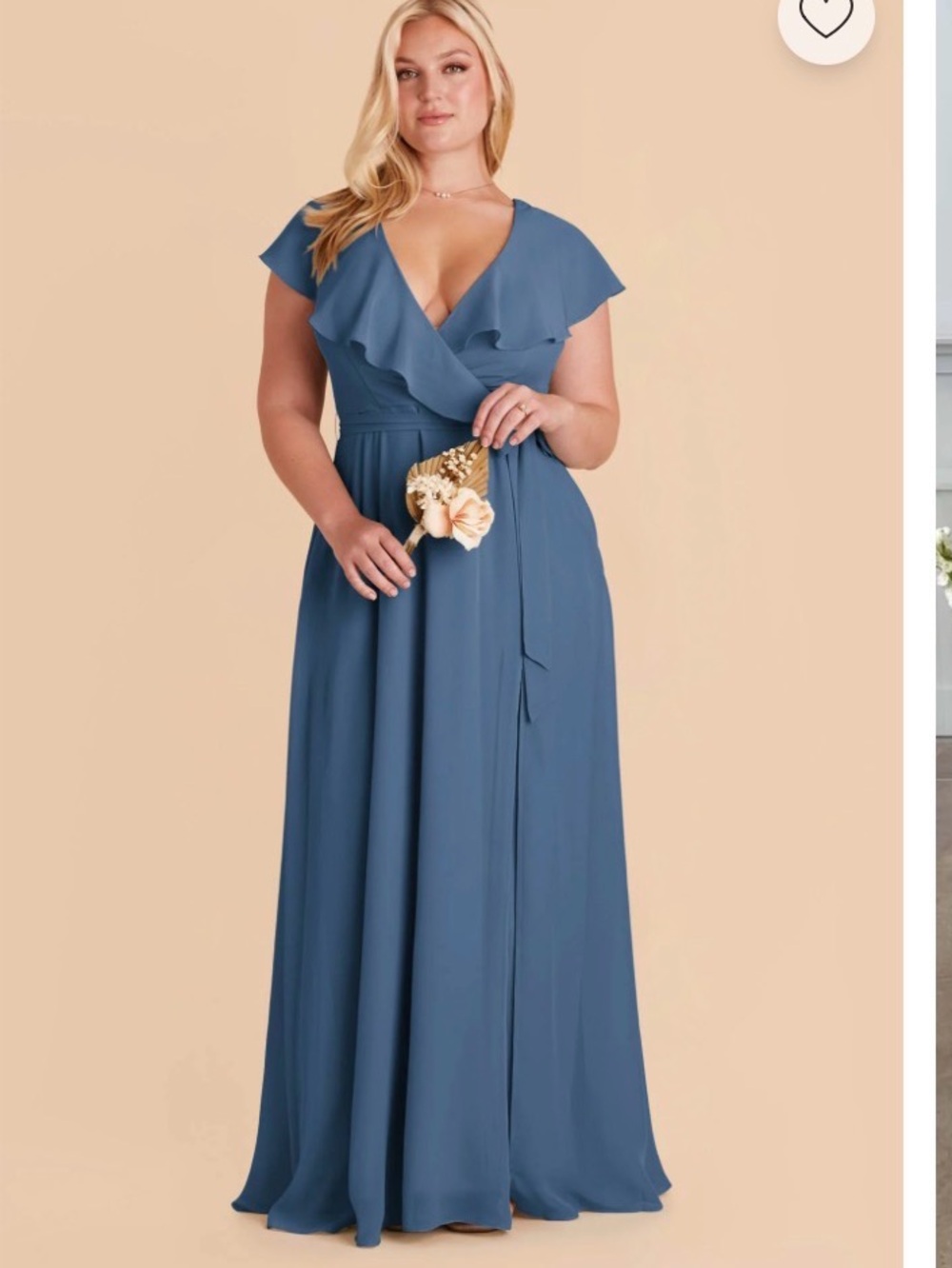 Birdy Grey “Jackson” Dress Twilight XXL dance formal wedding maxi gown blue